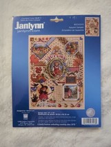 Janlynn Counted Cross Stitch Kit AUTUMN SAMPLER 14X18&quot; SANDY ORTON 2004 Vtg - $47.49