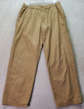 Territory Ahead Pants Men Size Large Tan Flannel Lined 100% Cotton Slash... - £14.50 GBP