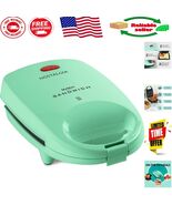Portable MyMini Sandwich Maker - 1200W Mint Green Panini Press for Quick... - $60.13 CAD