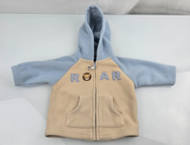 Gymboree Baby Boy Clothes 2004 Sock Monkey &amp; Friends ROAR Lion Hoodie Ja... - $461.62 MXN