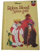 Robin Hood Spins Gold Disney Book Club Staff  1977 Hardcover First American Edit - £3.74 GBP