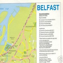 Guida Map Belfast Originale Locale Cartina Pianta Irish - £11.74 GBP