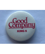 Vintage Good Company 80&#39;s Local Television Seattle King 5 Pinback Collec... - £12.82 GBP