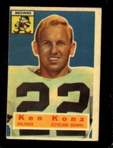 1956 Topps #33 Ken Konz Vg+ Browns *X78947 - £4.71 GBP