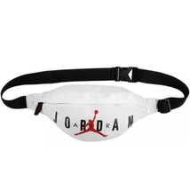Nike Air Jordan Fanny Pack Hip Waist Belt White Black Red Bag Crossbody ... - $29.39