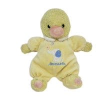 Carter's 2005 Yellow Baby Duck 37556 Loveable Stuffed Animal Plush Toy Rattle - £51.27 GBP
