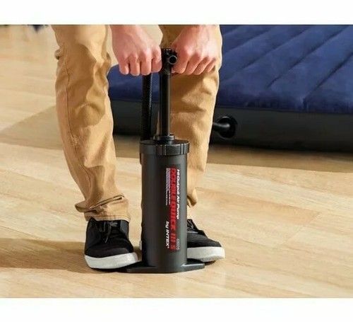 Intex ~ Double Quick III S Hand Pump ~ 14.5" ~ Black ~ Hi Output ~ Air Pump Item image 3