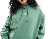 Adidas Originals Essentials Oversized Hoodie Women’s NWT Green Size Small - $39.29