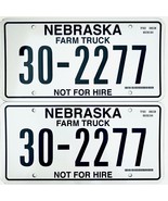  United States Nebraska Not For Hire Farm Truck License Plate 30-2277 - £19.21 GBP