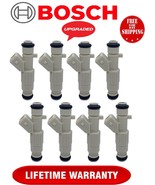 +HP NEW UPGRADED OEM Bosch 4 HOLE 32LB X8 Fuel Injectors for 03-05 Ford ... - $494.99