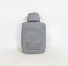 BMW E46 4dr Drivers Front Sport Seat Backrest Cushion Heated Gray Leathe... - £175.28 GBP