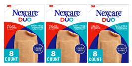 3M Nexcare DUO Bandages for Knee and Elbow #DSA-8 - 3 Pack - $15.49
