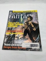 Lot Of (5) Realms Of Fantasy Magazines June/Feb 2002 Oct/Dec 2003 Dec 2004  - £55.38 GBP