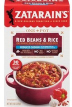 Zatarain&#39;s New Orleans Style  Red Beans &amp; Rice Mix Reduced Sodium- 8oz - £8.11 GBP