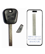 KEY CUT SERVICE + GMC B119 2010-2019 8 or 10-Cut KEY SHELL (no chip) - €19,74 EUR