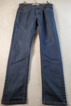 Levi&#39;s 511 Jeans Womens Size 29 Blue Denim Pockets Belt Loops Pull On EUC - £11.55 GBP