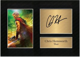 Chris Hemsworth Thor The Avengers   Signed Limited Edition Pre Printed Memorabil - £7.99 GBP