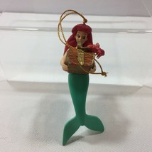 Vintage Groiler Disney The Little Mermaid Ariel Christmas Ornament Holiday - £27.86 GBP