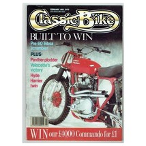 Classic Bike Magazine February 1991 mbox3024/b Built to win - £3.93 GBP