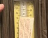 New NOS RARE Vintage Springfield Delray Weather Station Indoor- Outdoor ... - $39.59