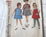 1960s Vtg  Simplicity Sewing Pattern 5046 Baby Girls Dress or Top &amp; Pant... - $15.04