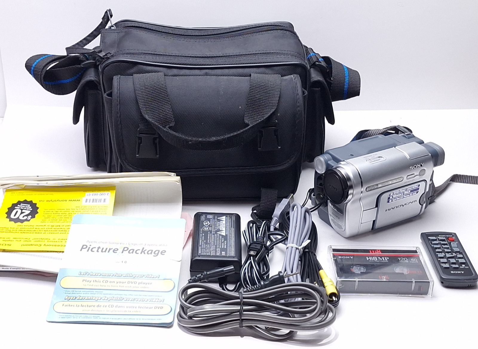 Sony DCR-TRV460 Digital8 HI8 8mm Video8 Camcorder New Battery - $238.49