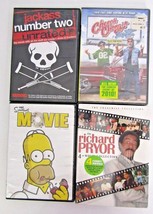 Lot 4 DVD&#39;s Movies Jackass 2 Simpsons Cheech &amp; Chong&#39;s 4 Richard Pryor Movies - £18.70 GBP