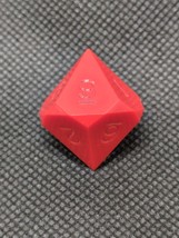 Vintage Gamescience Red D10 Dice - $645.15 MXN