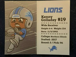 NFL Teenymates Series 9 Pocket Profile Lions Kenny Golladay *Loose/NEW* j1 - $4.99