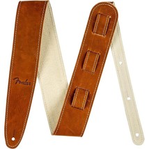 Fender Ball Glove Leather Guitar Strap Brown - £93.60 GBP