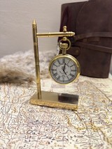 Orologio da tavolo in ottone da tavolo orologio unico decorativo antico ... - £29.75 GBP