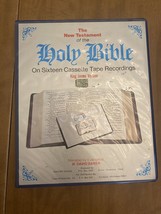 KJV New Testament Of The Holy Bible Narrated By David Baker 16 Cassette Tapes - £12.71 GBP