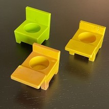 Vtg Fisher Price Little People School Desk Teacher Green Student Yellow ... - $8.56