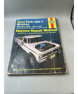 Ford Pickups Bronco 1973 - 1979 Repair Manual Haynes Publications 36054 - $18.11 CAD