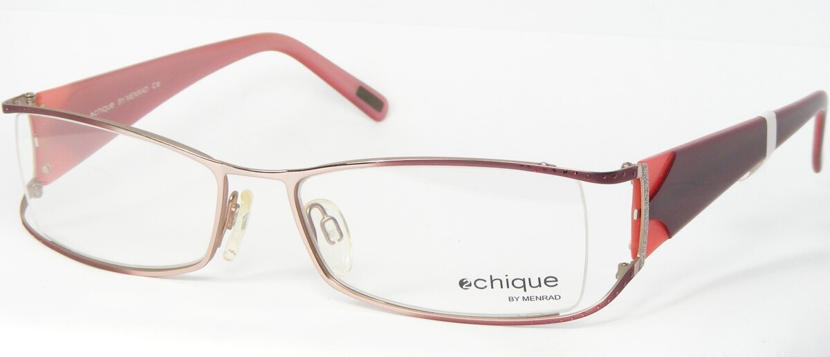 Chique Von Menrad 223029-089 Rose-Gold/Pink/Silber Unique Brille Chic 53mm - $56.28