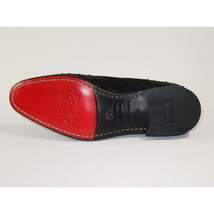 Men's GENIO Suede Red Leather Sole Shoes Turkey 120196481 Black Stones image 8