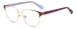 KATE SPADE DOVE/G Eyeglasses Eye Glasses BRGN NOA GOLD Authentic New 52m... - £159.40 GBP