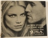 La Femme Nikita Tv Series Print Ad Vintage Peta Wilson TPA2 - $5.93