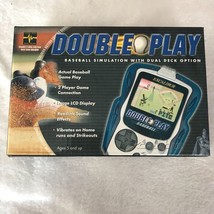 Vintage Retro Double Play Handheld Electronic Baseball Simulation Excalibur Game - £15.82 GBP