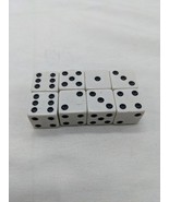 Lot Of (8) Black And White Dice - $8.90