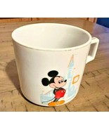 Vintage Walt Disney World WDW Ceramic Coffee Tea Mug Cup White Gold Rim ... - $157.62 MXN