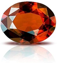 Cylone Gomed Stone Certified Hessonite Garnet A1+ Quality Astrological L... - $21.67