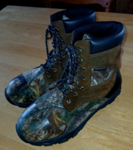 HERMAN SURVIVORS MEN&#39;S THINSULATE WATERPROOF BREATHABLE CAMO BOOTS-13-WO... - $46.39 CAD