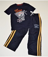Boys S 6 7 GAP KIDS Logo Outfit Set Basketball T Shirt Mesh Lined Athlet... - £10.26 GBP
