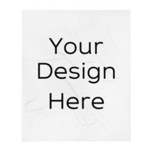 Personalized Throw Blanket | Add Photo, Image, Text to Design Your Own C... - £31.29 GBP+