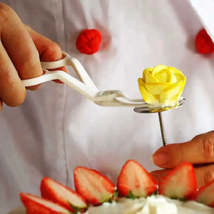 7PCS Piping Flower Scissors Nail Baking Pastry Tools Cake Tray Tulips Ro... - $8.42+