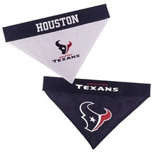 Houston Texans Pet Reversible Bandana Home &amp; Away | Official NFL - L/XL - £11.60 GBP