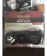 Allen Konix 3 Pin Bow Sight 0.029 In DIA. Mega-Bright Fiber Optics Pins - €35,40 EUR