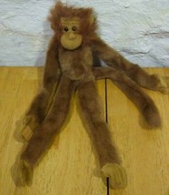 Fiesta LONG-LEGGED Orangutan 16&quot; Plush Stuffed Animal Toy - £12.07 GBP