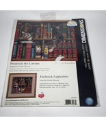Dimensions Frederick the Literate Cat Counted Cross Stitch Kit 35048 Wys... - £14.10 GBP